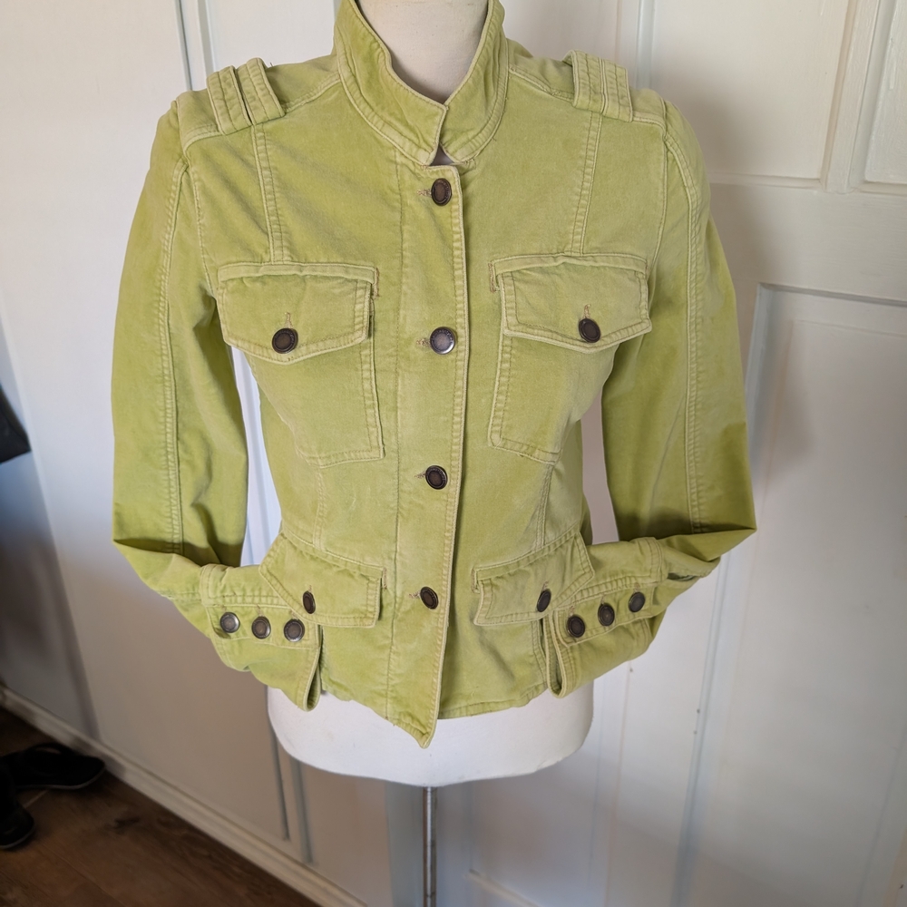 Women's Green Military Jacket